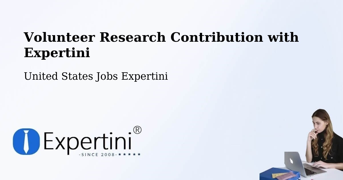 Volunteer Research Contribution Program – Windham - United States Jobs Expertini